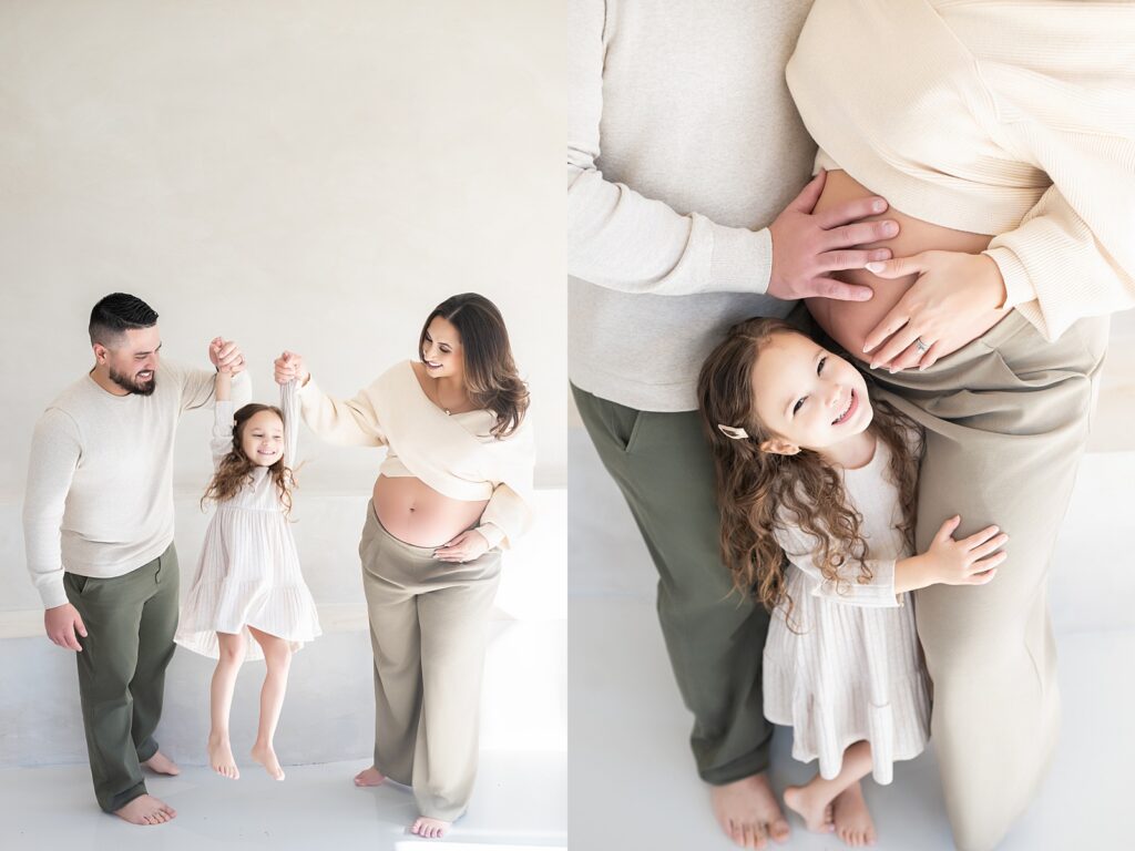 modern maternity photos