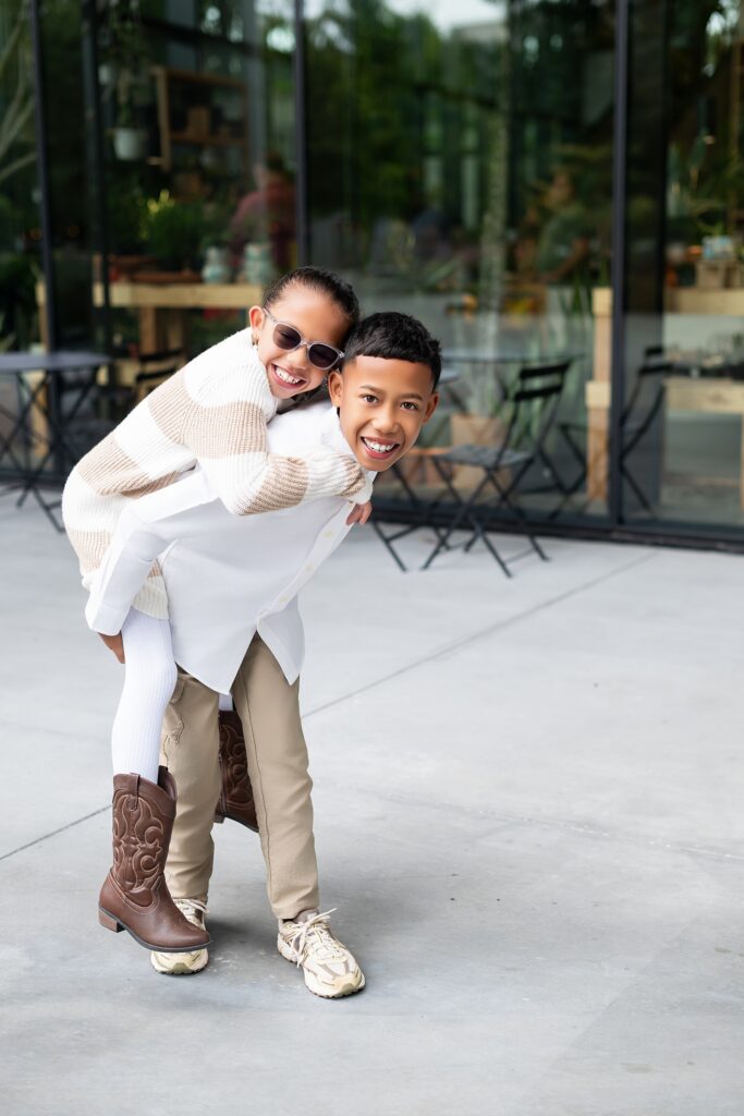 modern atlanta family photoshoot